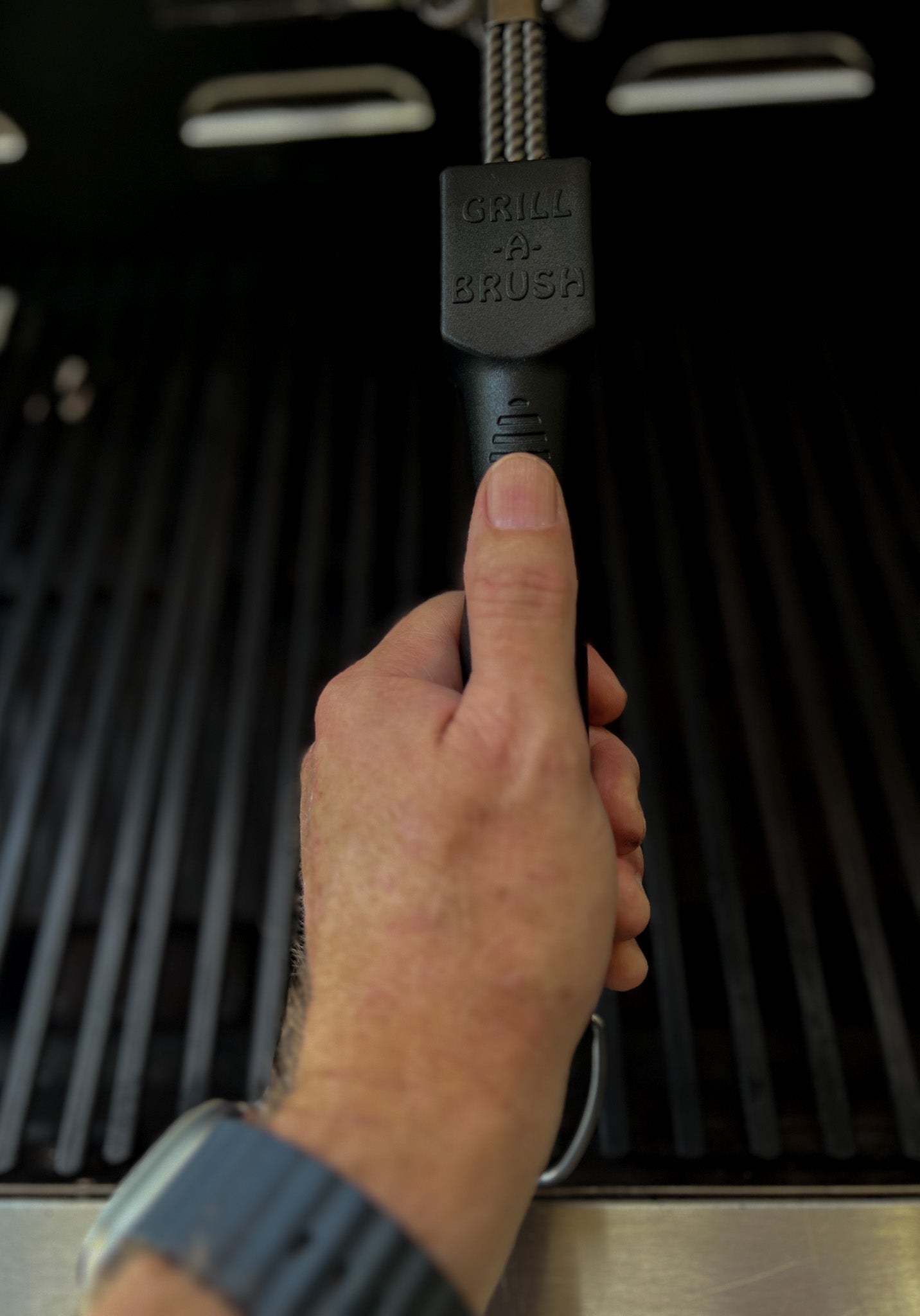 Grill-A-Brush Bristle-Free Grill Brush & Scraper