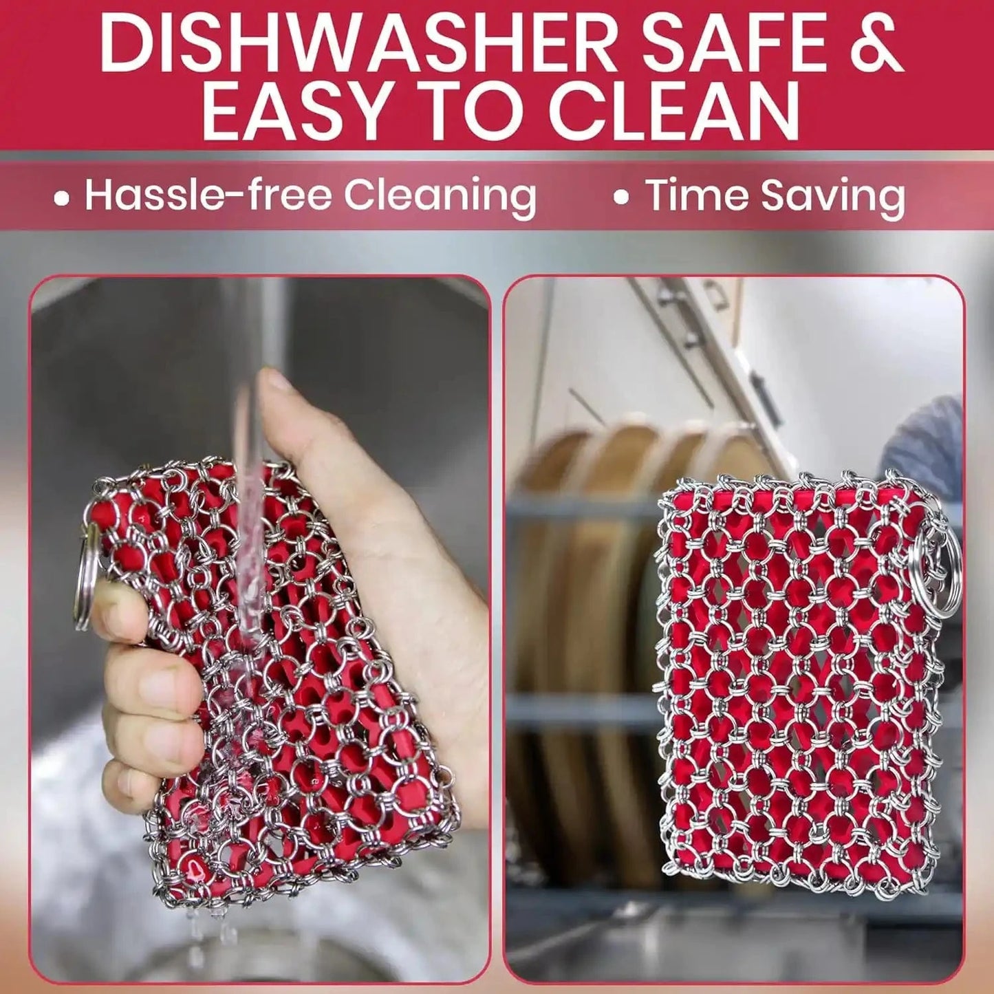 GRILL-A-SCRUB Chainmail Scrubber