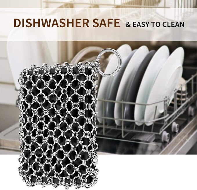 GRILL-A-SCRUB Chainmail Scrubber