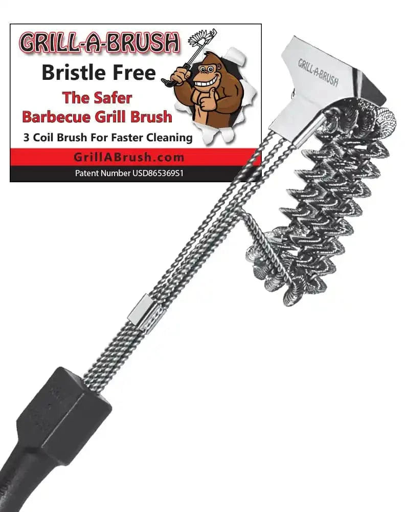 Grill-A-Brush Bristle-Free Grill Brush & Scraper