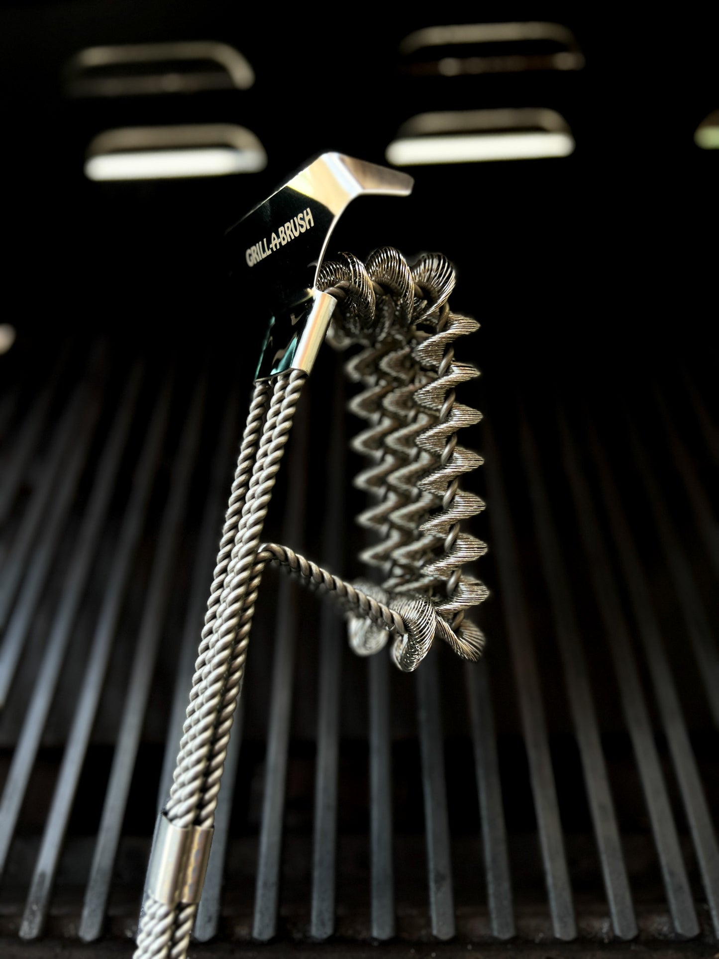 Grill-A-Brush Bristle-Free Grill Brush & Scraper