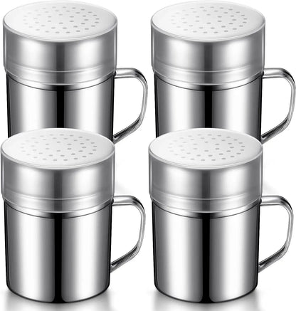 GRILL - A - SHAKE Stainless Steel Dredges 10 - Ounce with Handle (Sold Individually) - Grill - A - Brush