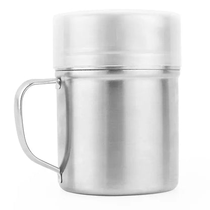 GRILL-A-SHAKE Stainless Steel Dredges 10-Ounce with Handle (Sold Individually)