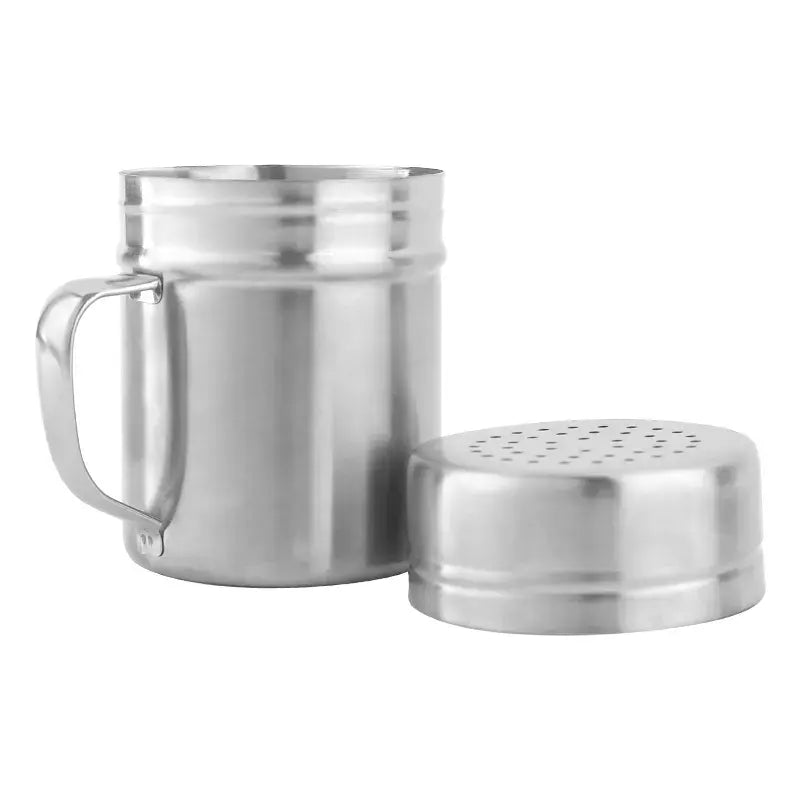 GRILL-A-SHAKE Stainless Steel Dredges 10-Ounce with Handle (Sold Individually)