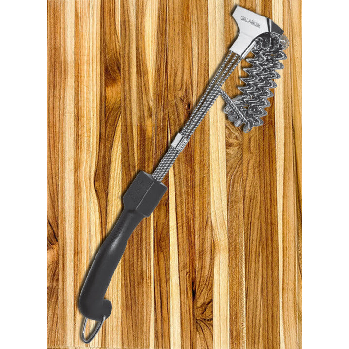 Grill Brush Patented Bristle Free Grill Brush
